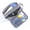 Bolsa de aseo impermeable Bolsa de cosméticos de viaje Bolsa de maquillaje portátil Bolsa de separación seca y húmeda Bolsa de almacenamiento de artículos de tocador Portátil de gran tamaño