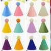 Producto Terminado Nuevo Transfronterizo Amazon Cumpleaños de Mascotas Lindo Sombrerito Accesorios para Fiesta de Gatos y Perros Colores Mixtos