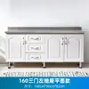 Gabinete simple plano cocina de casa rural estufa integrada gabinete de tazón de acero inoxidable Montaje móvil económico