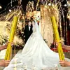Cañón de confeti de pétalos de flor y plumas, capacidad extragrande, pistola de confeti de boda de mano, tubo de confeti, lluvia de pétalos de flor, cañón de confeti de boda