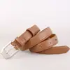 Cinturón de Traje Retro, Simple y Versátil, Cinturón Decorativo Estilo Coreano, Cinturón Casual para Mujeres Jóvenes, Venta al por Mayor de Fábrica Piel Genuina