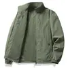 Chaqueta de Estilo Nuevo con Cuello Alto Talla Grande para Hombre, Abrigo Oversize Casual a Prueba de Tres Elementos para Padres de Mediana Edad y Mayores, Primavera y Otoño 2026