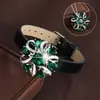 Pulsera de Flor de Zirconia Colorida Estilo Palacio, Pulsera Multicolor Versátil de Alta Gama para Mujer, Exclusivamente para Ventas Transfronterizas, Directamente del Fabricante