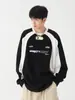 Suéter de diseño de moda nacional vibe original diseño de nicho sentido del diseño abrigo de moda para primavera y otoño camisa de pareja de moda