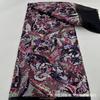 Renda contas de indústria pesada bordado em rede com contas vestido de noite vestido de noiva moda europeia tecido de renda floral MN2792