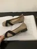Zapatos Planos de Guisante Estilo Francés para Mujer Primavera y Otoño 2023 Nuevos Vintage Punta Cuadrada Zapatos de Leche Suela Suave Combinan con Todo Zapatos Pop Pequeños de Cuero