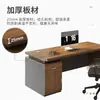 Escritorio de Personal Escritorio de Jefe Escritorio Simple Moderno Escritorio con Cajón para Supervisor Gerente Escritorio de Oficina para Empleado Combinación de Escritorio y Silla