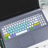 Para 15.6 polegadas Asus A507U filme de teclado Y5000U notebook YX560U computador côncavo e convexo adesivos