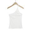 Estilo Puro e Sensual, Roupa Externa Justa que Valoriza a Silhueta para Garotas Quentes, Sexy Gola Halter, Regata Sem Mangas com Ombro Caído