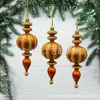 Decoraciones Navideñas Transfronterizas, Adornos Colgantes Irregulares con Forma de Cono Pintados de Plástico, Decoraciones para Árbol de Navidad, Suministros para Decoración de Escenas Festivas