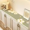 Mantel para Mesa de Aparador, Lujo Accesible y Mantel Impermeable de Alta Gama, Zapatero de Entrada, Tapete Anti-Suciedad, Tapete Protector para Encimera de TV