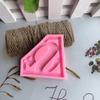 Novo chaveiro espelho mãe silicone molde castelo crânio chocolate decoração bolo DIY gota molde