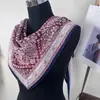 Pañuelo Triangular de Seda para Mujer, Nuevo Estilo Primavera y Verano, Pañuelo de Seda Estampado Retro, Chal Versátil, Pañuelo de Protección Solar, Moderno y Elegante