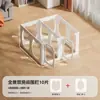 Nuevo Recinto Transparente para Mascotas Transfronterizo Jaula para Perros de Interior para Perros Pequeños y Medianos, Barrera de Valla Bichón para Prevenir Escapes