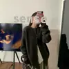 Cárdigan de punto casual con cuello redondo para mujer, holgado y favorecedor, suéter suave acanalado para usar en capas en otoño e invierno