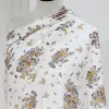 Tela de rayón Tela de algodón y seda Tela de algodón y seda estampada Camisa de vestir Pijama Ropa Tela estampada Verano