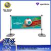Fundo Banner Retrátil Rack de Promoção Amplo Rack de Exibição para Promoção Rack de Exibição Máquina Tela Exposição Exposição Rápida Rack de Alumínio Publicidade