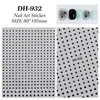 Pequeñas Calcomanías para Uñas de Estrella de Cinco Puntas Adhesivas Planas Versátiles Color Puro Calcomanías de Arte para Uñas de Estrella de Cinco Puntas Joyería Dh932