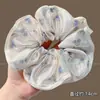 Otoño Invierno Estilo Coreano Cuadros Lazo para el Pelo de Intestino Grande Mujer 2026 Nuevo Gama Alta Súper Grande Cuerda para Moño Flor en la Cabeza Accesorios para el Cabello