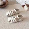 Diadema para Niñas Sandalias Romanas de Suela Blanda Huecas Verano 2026 Zapatos para Niños Sandalias de Princesa para Bebé Niña Niña Pequeña