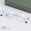 HQ20016 personalidad dulce marco redondo pequeño cara cuadrada redonda modificación forma de la cara espejo plano vida desplazamientos con gafas para miopía