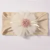 Faixa de Cabelo Nova Quente Transfronteiriça para Bebê Flor de Renda Fofa Faixa de Cabeça Jacquard para Bebê Joias Confortáveis Europeias e Americanas para Crianças