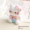 Accesorios de Resina DIY de Dibujos Animados Joyería Gatito Sentado Estéreo Pasador Funda de Teléfono Móvil Hebilla de Zapato Llavero Colgante Accesorios