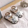 Sandalias de Verano de Moda para Niñas 2026, Zapatos Cerrados para Bebé, Suela Suave, Sandalias de Princesa para Bebés y Niños Pequeños