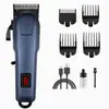 Set de Cortapelos Eléctrico Transfronterizo con Recortadora de Cabello Recargable y Máquina Cortapelos Combo