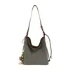 Bolsa de Ombro com Padrão Trançado Estilo Coreano Ins para Mulheres, Bolsa de Braço com Design Retro de Nicho, Bolsa de Praia Estilo Férias
