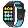 Zhihong es adecuado para la correa de reloj Xiaomi Mi Band 8Pro Correa de dos colores estilo agujero Mi Band 8Pro Colorido Listo para enviar