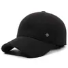 Gorra para Hombre de Invierno de Terciopelo con Protección para Orejas Cálida Gorra con Visera para Hombres de Mediana Edad y Mayores Papá y Abuelo Protectora contra el Frío para Exteriores Gorra de Béisbol de Algodón