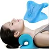 Almohada de masaje cervical, masajeador de cuello con acupresión por gravedad, almohada cervical, almohada de masaje para cuello y hombros, corrector de tracción para el hogar