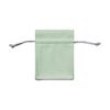 Fabricante Venta al por Mayor Multicolor Bolsa de Almacenamiento de Fondo Cuadrado para Joyería en Blanco Microfibra Cuero PU Bolsa con Cordón Personalización