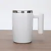 Café Recarregável Aço Inoxidável Caneca de Café Elétrica Magnética Caneca Térmica Magnética Agitação Portátil