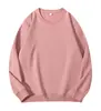 Sudadera Lianlaiti de Cuello Redondo Logo Personalizado Corte Holgado Algodón Puro Fina Camisa Publicitaria Bordado Transferencia Térmica Ropa de Trabajo