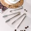 Pinzas para Hielo de Acero Inoxidable 304, Pinzas Multifuncionales para Barbacoa, Pinzas Gruesas de una Pieza para Cubos de Azúcar, Pinzas para Cubitos de Hielo para Cócteles, Pinzas para Toallas