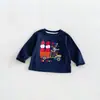 Linda Camiseta de Bebé de Dibujos Animados 2026 Nuevo Otoño Conjunto de Otoño para Niños Camiseta Básica con Estampado de Letras para Bebé zqy6136