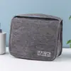 Bolsa de Higiene Pessoal Pendurável Impermeável com Separação Seco/Molhado, Grande Capacidade de Luxo Portátil para Viagem Organizador de Cosméticos e Maquiagem