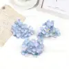 Horquilla de Hortensia Simulada Tocado DIY Guirnalda Accesorios de Tela Props de Decoración del Hogar Horquilla de Flor Accesorios para el Cabello