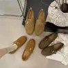 Sapatos casuais de mola Shenkou Outono 2026, sapatilhas planas para mulheres, sapatos de mola estilo retrô novo com fivela e sola macia