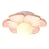 Luz de Corredor, Luz de Corredor, Luminária de Entrada de Varanda Estilo Flor Cream, Luminária de Teto Simples Moderna Criativa para Closet