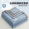 Colcha de Verano de Algodón Clase A para Madre e Infante Lavable a Máquina Colcha para Aire Acondicionado Colcha de Verano de Algodón Puro Individual Doble Colcha Fina