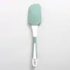 Novo conjunto de espátula de silicone e pincel de óleo, conjunto de espátula de silicone para bolo e creme, conjunto de ferramentas de confeitaria em estoque