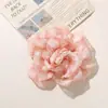 Acessórios de Camélia com Malha Gradiente Inspirados na Arte e no Design DIY para Roupas Acessórios de Cabelo Broches Enfeites para Sapatos e Chapéus Acessórios de Merceria