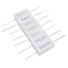 Suministro Directo de Fábrica de Resistor de Cemento 5W68R Tipo de Terminal Horizontal No Inductivo Gama Completa de Varios Valores de Resistencia en Stock