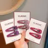 Nuevo Clip para el Cabello Ovalado Versátil Moda Niña Gota de Agua Clip para el Cabello Infantil Clip Lateral BB Brillo para el Flequillo de Niña Venta al por Mayor