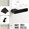 Venda Direta de Fábrica Fechadura de Porta Minimalista Estilo Italiano, Fechadura de Porta de Quarto Universal, Fechadura de Porta Magnética Silenciosa para Quarto Ecológica