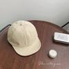 Gorra de Béisbol Ligera de Color Sólido con Visera Suave para Bebé, Gorra Japonesa Versátil para Niños y Niñas, Sombrero de Sol para Niños, Primavera y Verano