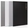 Caderno Deli com Encadernação Costurada Caderno Simples Lined de PP Caderno Inglês Espesso Caderno Transparente para Escrita Papelaria Atacado